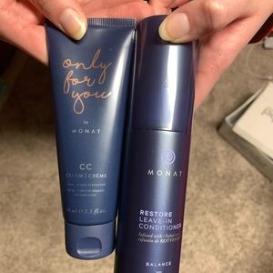 Monat cream and leave in conditioner